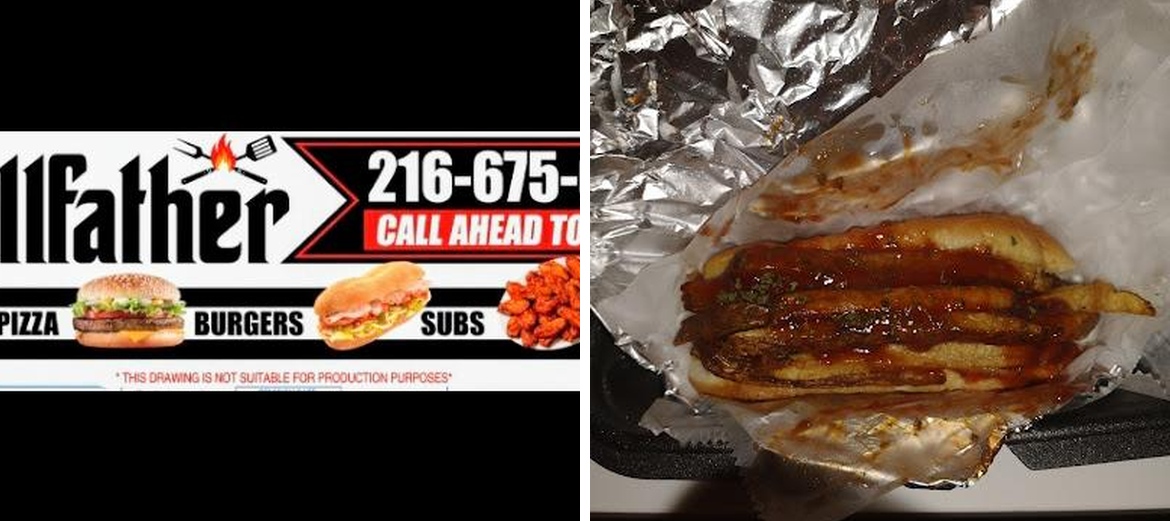 The GrillFather Pizza & Wings Menu
